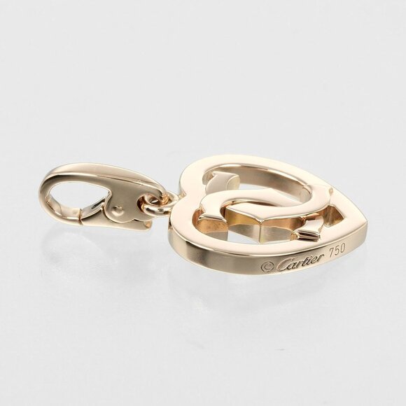 CARTIER 18k Rose Gold 2C Necklace - Picture 4 of 4